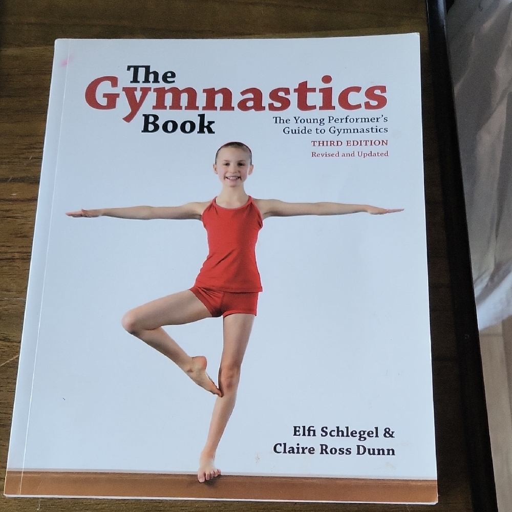 The Gymnastics Book by Elfi Schlegel & Claire Ross Dunn - Red Cover